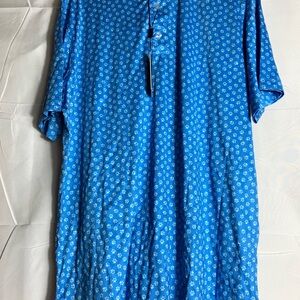 Blue Dog Paw Men's Shirt